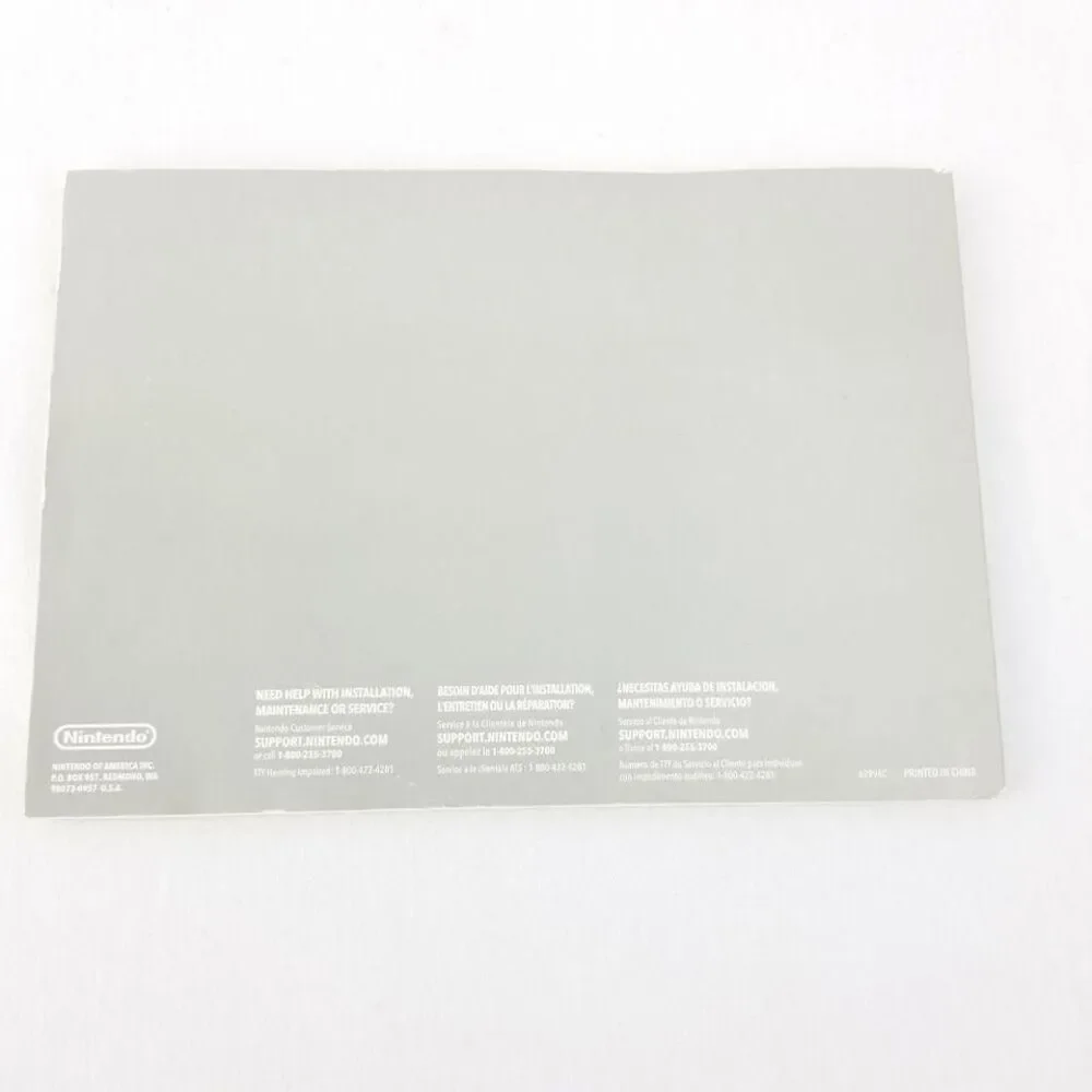 2007‎ Nintendo Wii Manual